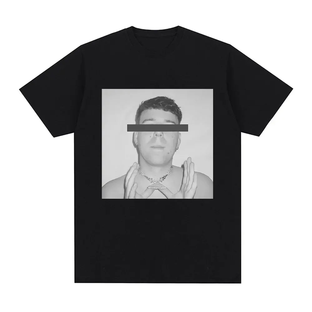 Rapero Quevedo divertida camiseta gráfica ropa casual de estilo hip hop camiseta casual neutral