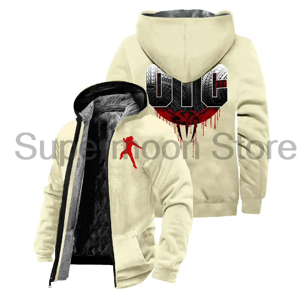 Roman Reigns OTC Hoodie Unisex Long Sleeve Streetwear Parkas Women Men Winter Jacket Coat