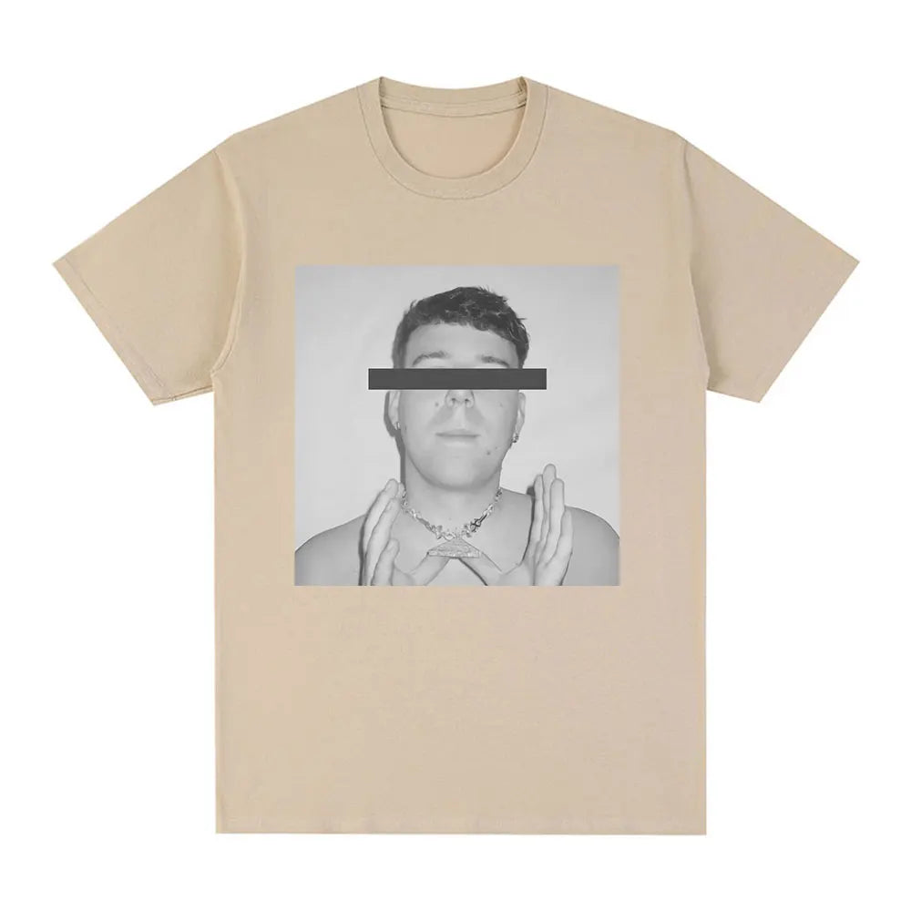 Rapero Quevedo divertida camiseta gráfica ropa casual de estilo hip hop camiseta casual neutral