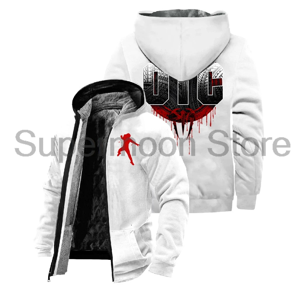 Roman Reigns OTC Hoodie Unisex Long Sleeve Streetwear Parkas Women Men Winter Jacket Coat