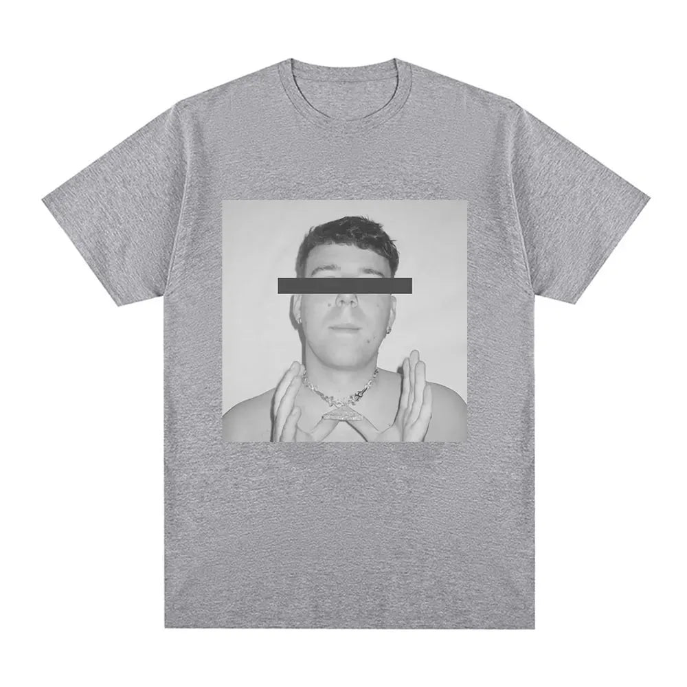 Rapero Quevedo divertida camiseta gráfica ropa casual de estilo hip hop camiseta casual neutral