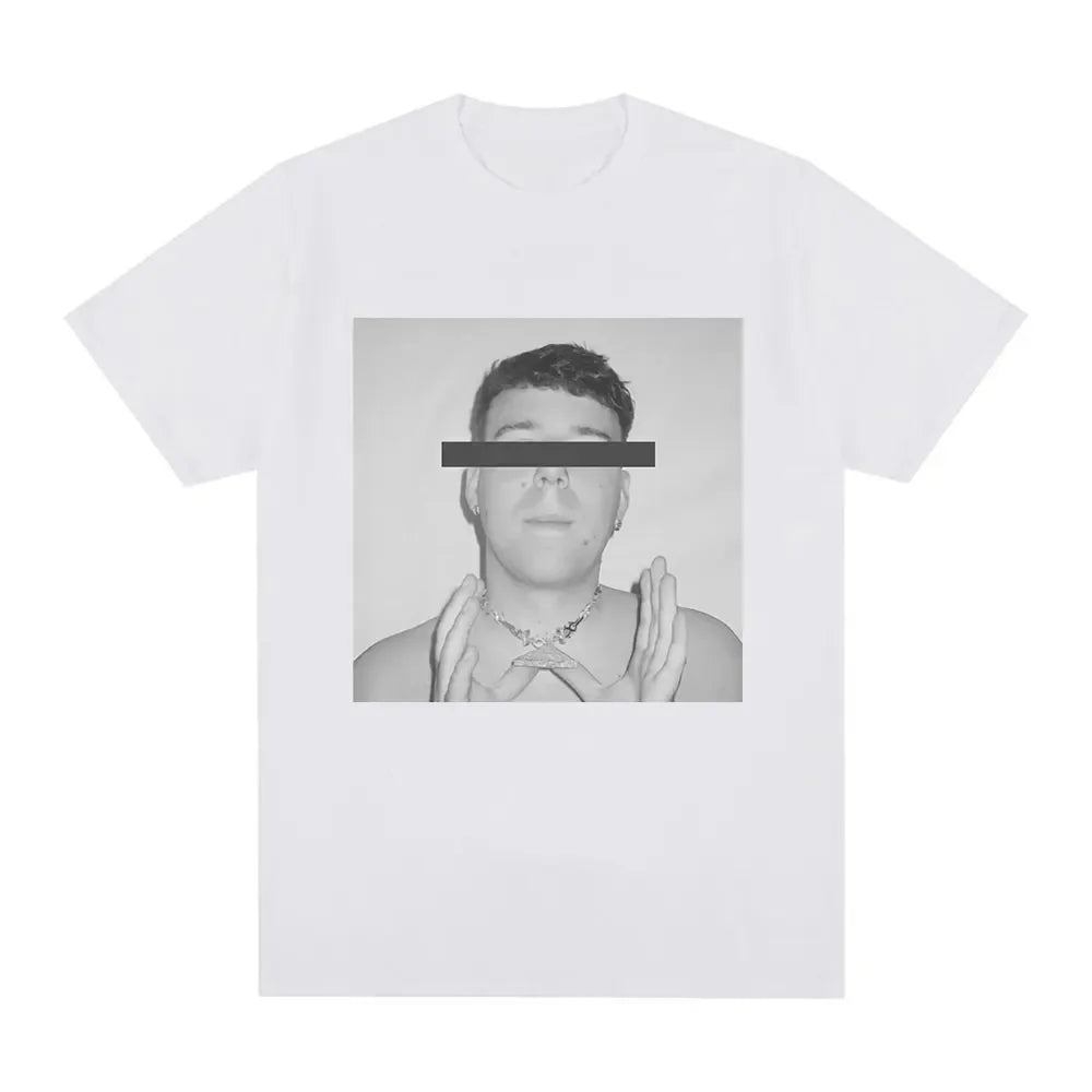 Rapero Quevedo divertida camiseta gráfica ropa casual de estilo hip hop camiseta casual neutral